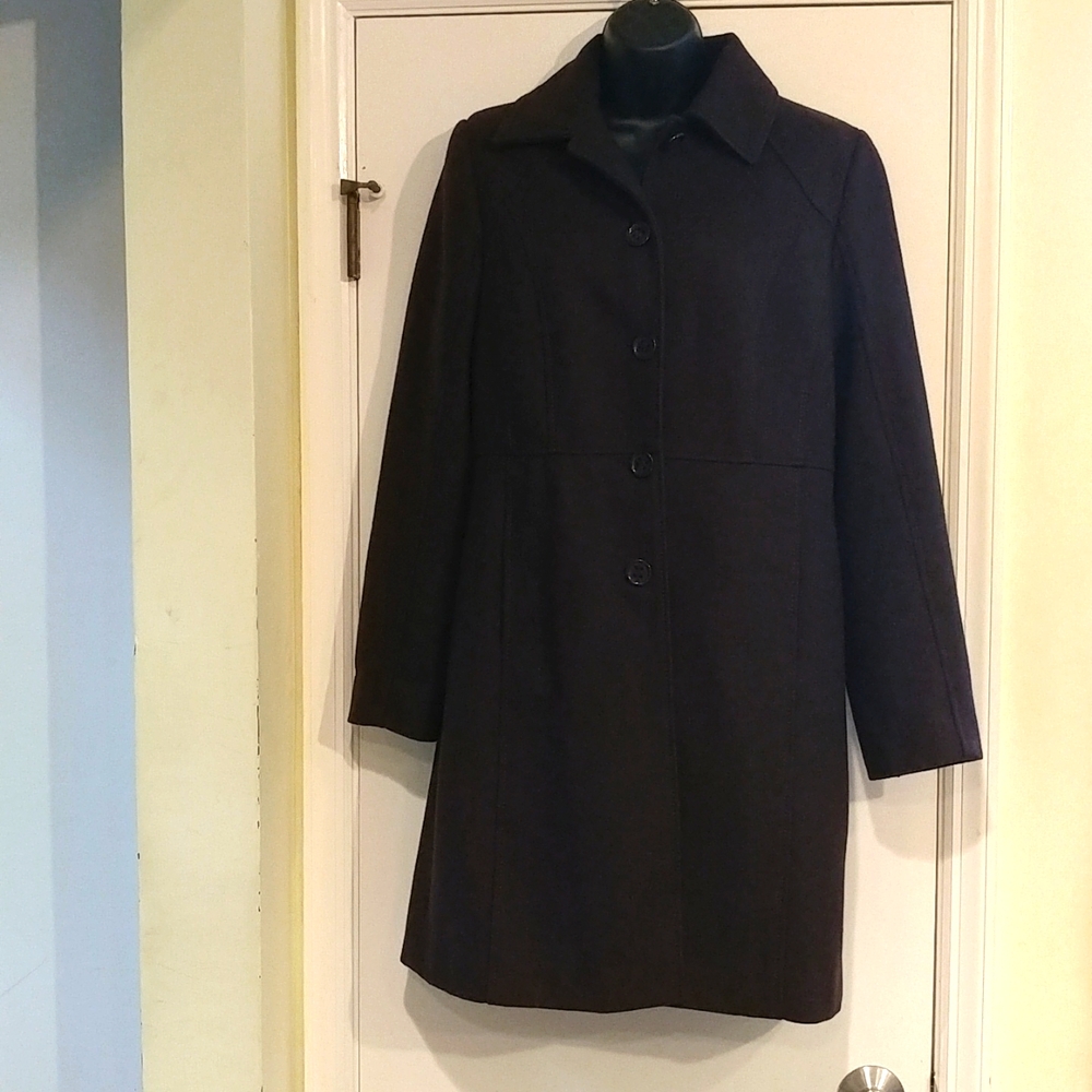Kenneth Cole Reaction Women's Wool Blend Coat